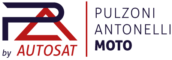 Logo Pulzoni Antonelli Moto by Autosat - Blu e Rosso - 460x160
