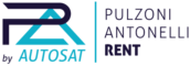 Logo Pulzoni Antonelli Rent by Autosat - Blu e Bianco- 460x160